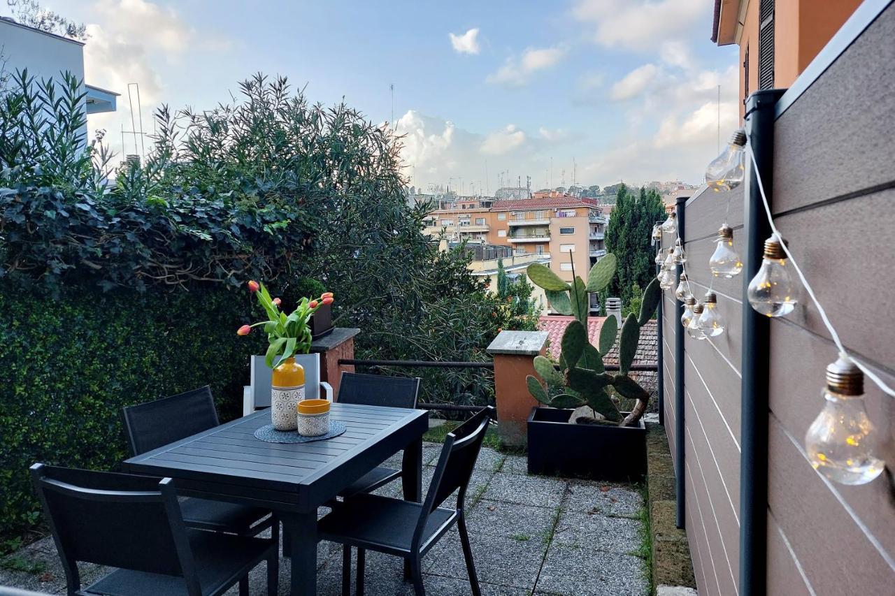 4Bnb - Cozy Vatican Loft With Terrace 罗马 外观 照片